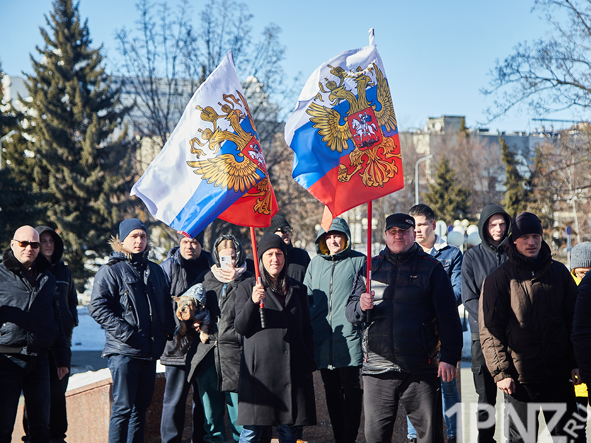 За Россию! Как в Пензе прошел автопробег Z в поддержку армии и Президента