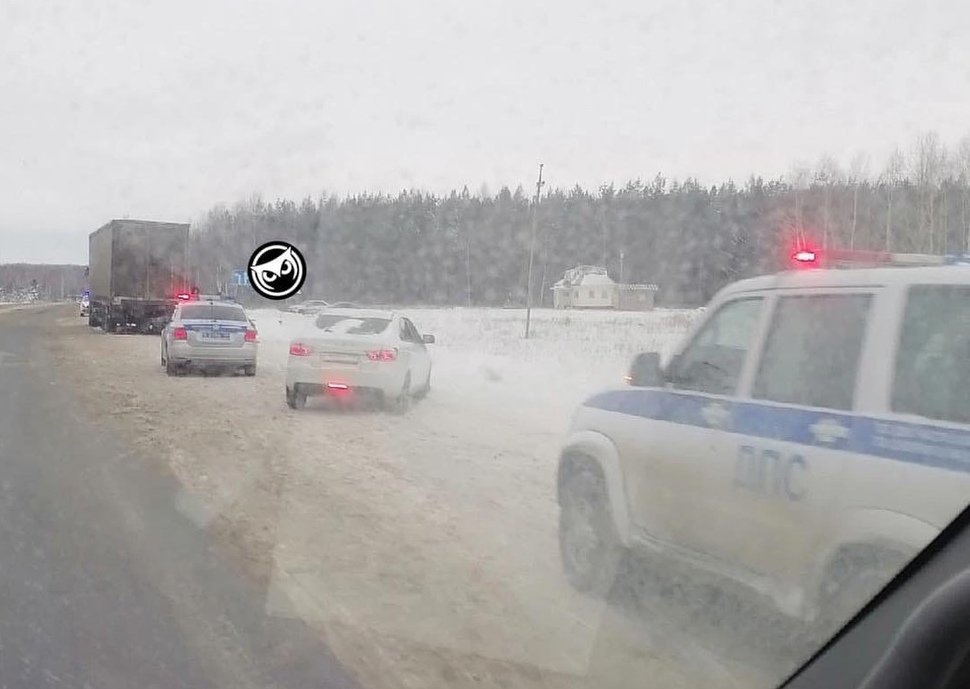 ДТП В Пензенской области на трассе м5