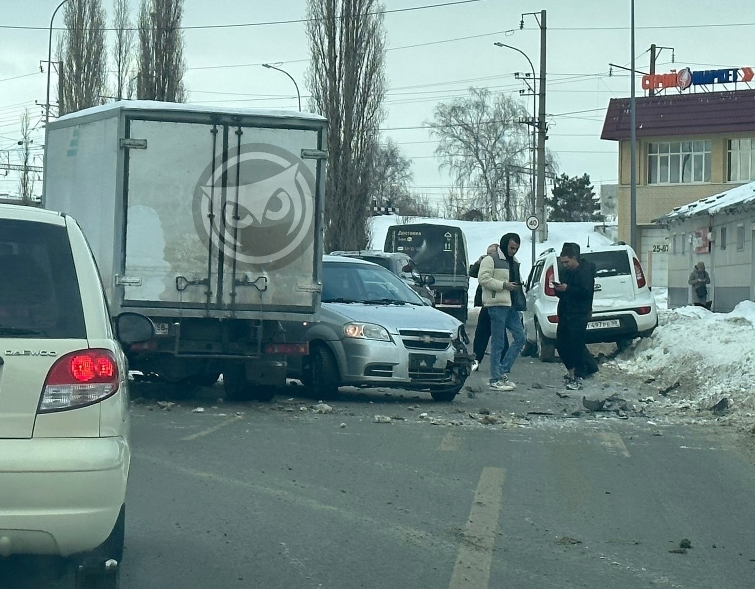 Пензенцы сообщают о жестком ДТП на улице Урицкого | 25.01.2024 | Пенза -  БезФормата