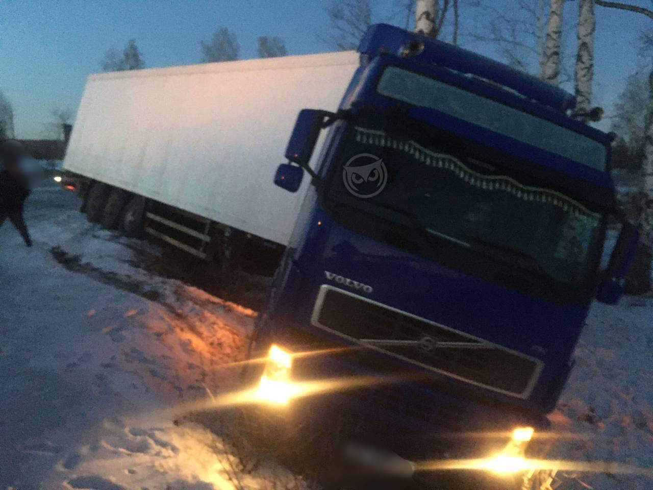 Большегруз 40 рус попал в дтп