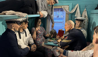 Иммерсивный маршрут памяти: «Поезд Победы» снова встретили на перроне Пензы-1