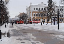 Ложный вызов пожар на Московской 13 января 2017