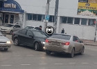 На улице Гагарина в Пензе образовался затор из-за ДТП
