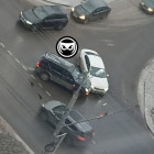 На улице Мира в Пензе образовался затор из-за ДТП