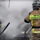 В Пензе пожарные спасли мужчину из горящей бани