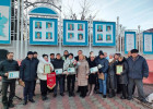 В Первомайском районе Пензы открыли обновленную Доску почета