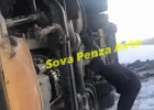 В Пензенской области вылетела с дороги и перевернулась огромная фура
