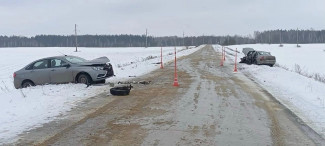 В Пензенской области разбились две легковушки: есть погибший