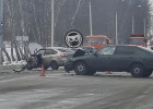 В Пензе разбились вдребезги две легковушки