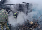 Пензенские спасатели помогли потушить пожар в Нижней Елюзани