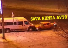 Пензенцы сообщают о жесткой аварии на улице Калинина