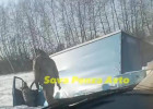 В Пензенской области вылетела с дороги грузовая машина