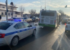 В Пензе из-за аварии парализовало одну из центральных улиц