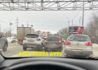 В Пензе из-за аварии парализовало улицу Антонова