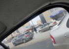 На улице Измайлова в Пензе столкнулись две Гранты