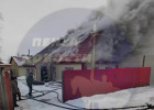 В Пензенской области семь человек тушили частный дом