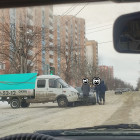 На улице Рахманинова в Пензе легковушка столкнулась с грузовой ГАЗелью