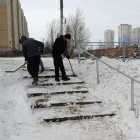 Улицы Железнодорожного района Пензы очистили от снега