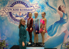 В Пензе завершились соревнования по фигурному катанию 