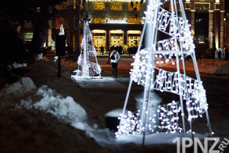В Пензе стартует смотр на лучшее новогоднее оформление городских территорий