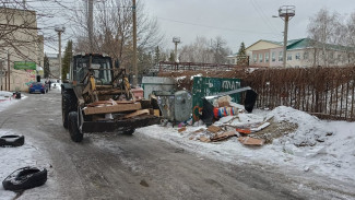 В Железнодорожном районе Пензы провели работы по благоустройству