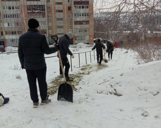 В Пензе навели порядок на территории Первомайского района