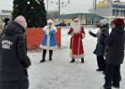 На двух улицах Пензы организовали новогодние акции