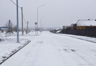 В Пензе построили две новые дороги