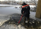 В Пензе нашли вмерзшее в лед тело женщины