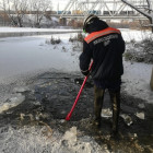 В Пензе нашли вмерзшее в лед тело женщины