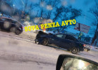 На проспекте Победы в Пензе образовался затор из-за жесткой аварии