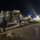 Опубликованы фото с места ДТП в Пензенской области, где погибли 8 человек