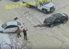 В Пензе из-за жесткой аварии парализовало улицу Свердлова