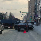 В Пензе из-за аварии встала в пробке улица Урицкого