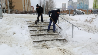 В Железнодорожном районе Пензы прошли работы по благоустройству