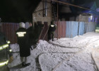 Обнародованы фото с места гибели трех человек при пожаре под Пензой