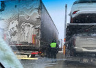 Пензенцы сообщают о пробке на трассе М5 Урал