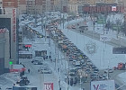 Пензенцы сообщают о гигантской пробке на проспекте Строителей