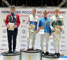 Спортсмен из Пензы стал призером первенства России по фехтованию