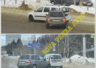 На проспекте Победы в Пензе затруднено движение из-за аварии