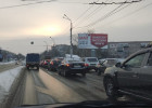Пензенских водителей предупреждают о пробке на проспекте Победы