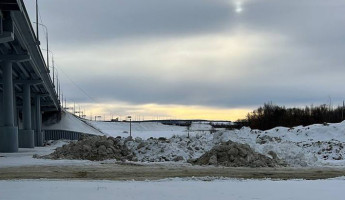 Администрация Пензы отрицает свою причастность к свалке снега в Первомайском районе