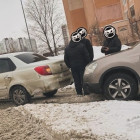 На улице Лядова в Пензе столкнулись две легковушки