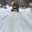 В частном секторе Пензы очистили от снега внутриквартальные дороги