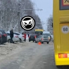 В Пензе из-за аварии парализовало улицу Попова