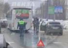 В Пензе автобус сбил таксиста, помогавшего пассажирам донести сумки