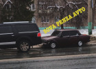 На улице Аустрина в Пензе легковушка врезалась во внедорожник