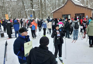 Пензенские медработники сдали нормативы ГТО по бегу на лыжах