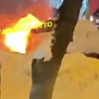 В Ленинском районе Пензы во время движения загорелась легковушка