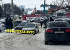 На улице Свердлова в Пензе осложнено движение из-за ДТП